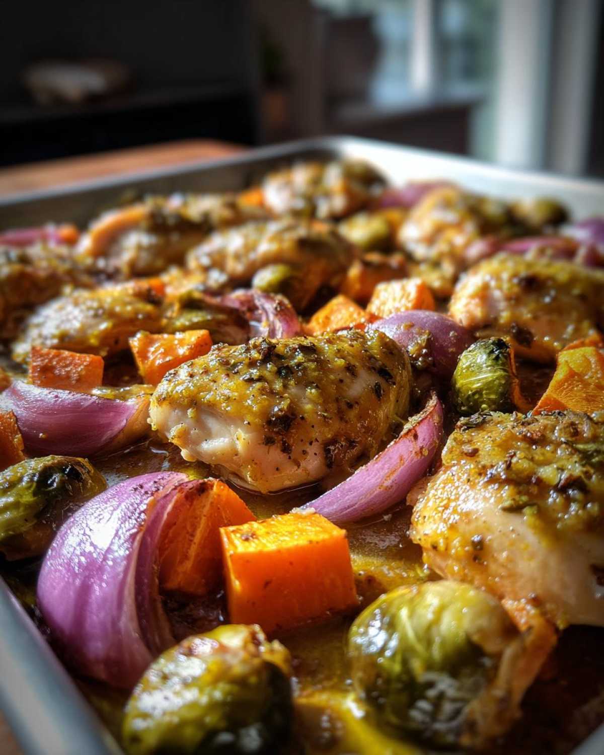 Maple-Dijon Sheet Pan Chicken & Veggies - detail 1
