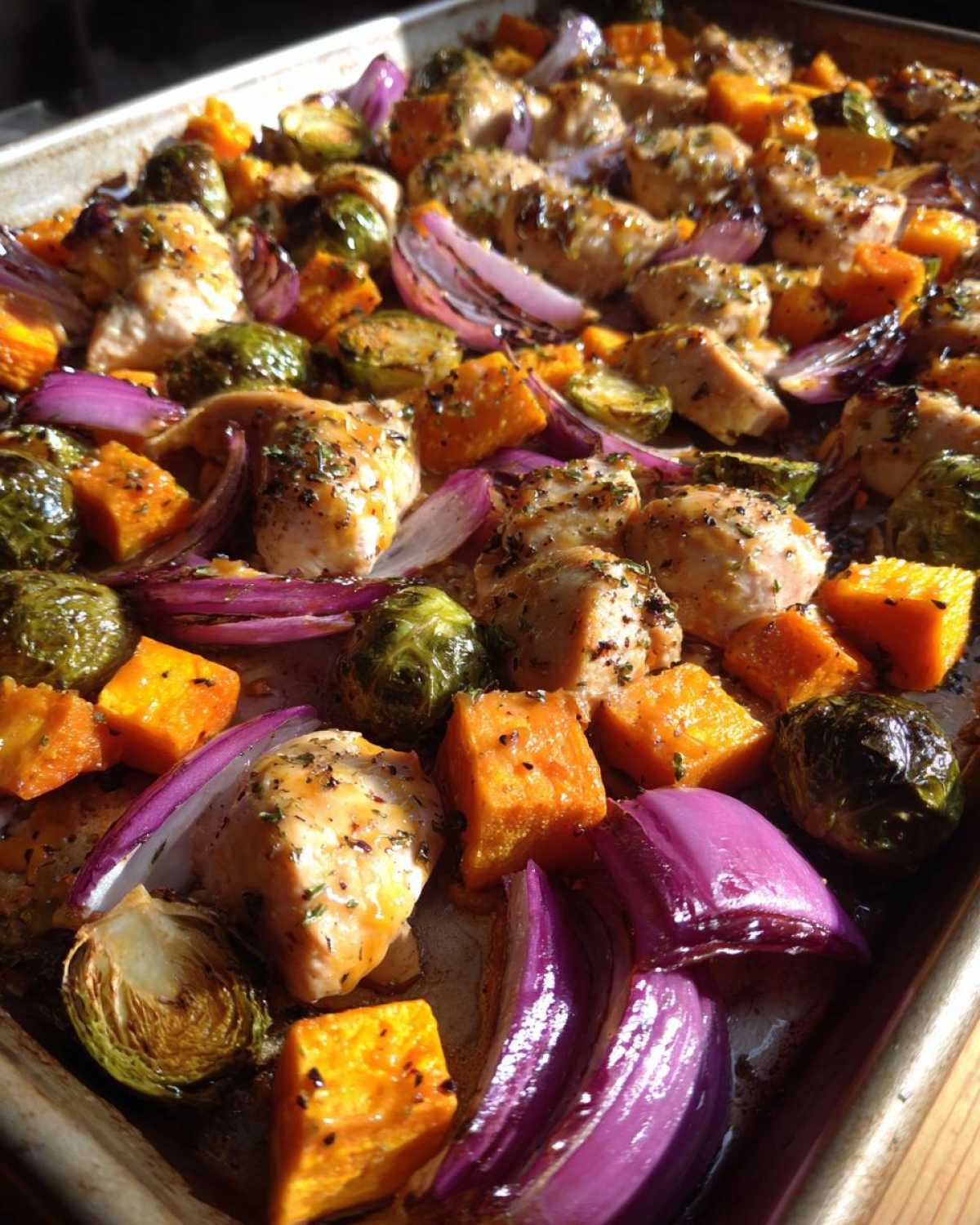 Maple-Dijon Sheet Pan Chicken & Veggies - detail 2