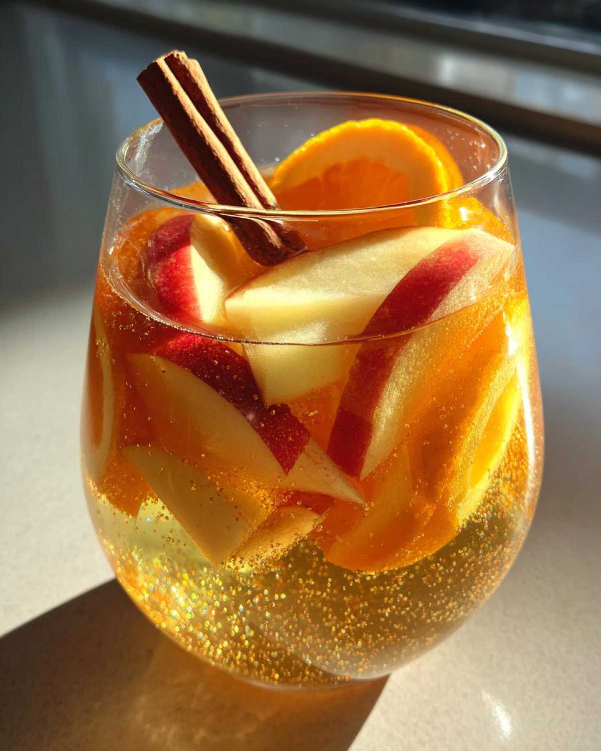 Sparkling Apple Cider Sangria - detail 2
