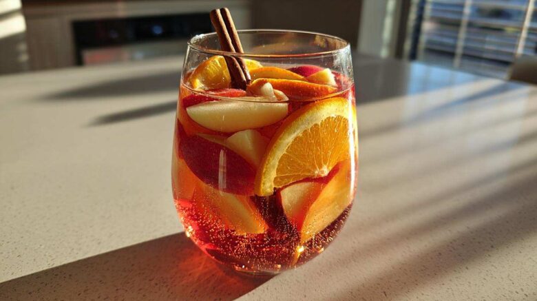 Sparkling Apple Cider Sangria