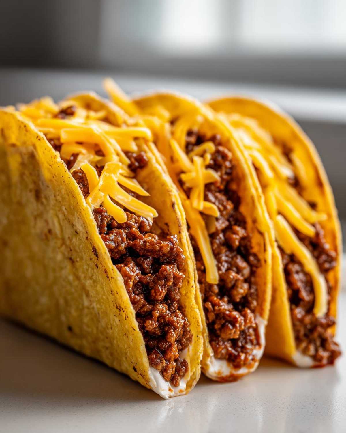 Cheesy Ground Beef Tacos with Creamy Filling - Other 3