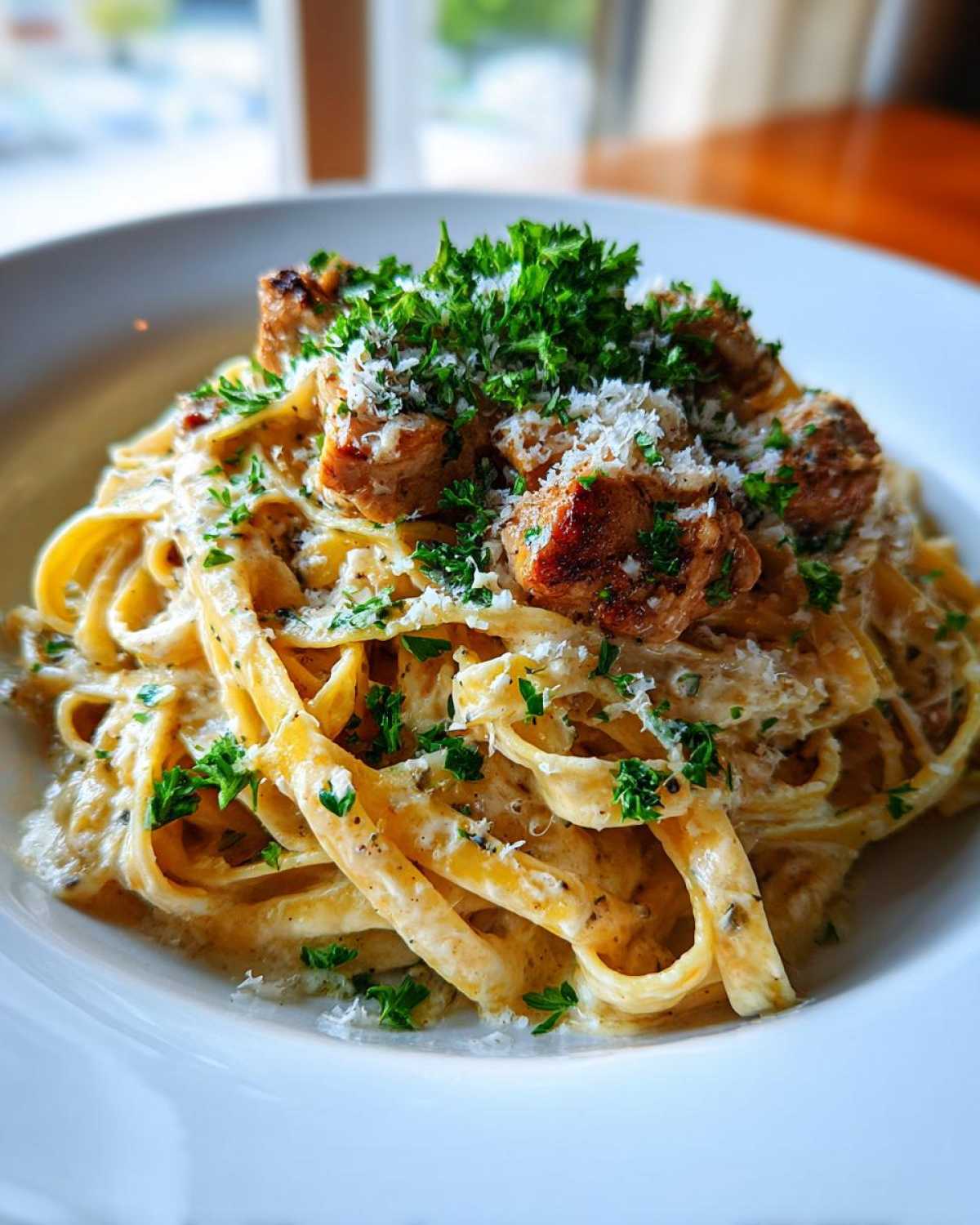 Creamy Lemon Garlic Pasta with Chicken - Other 1