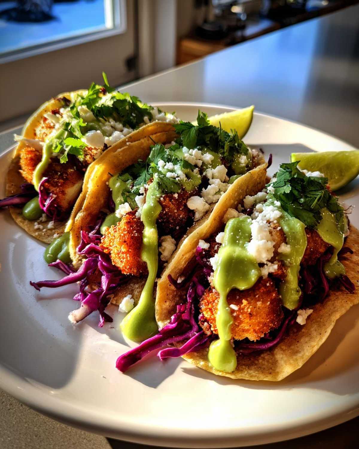 Crispy Chicken Tacos with Avocado Cream - Other 1