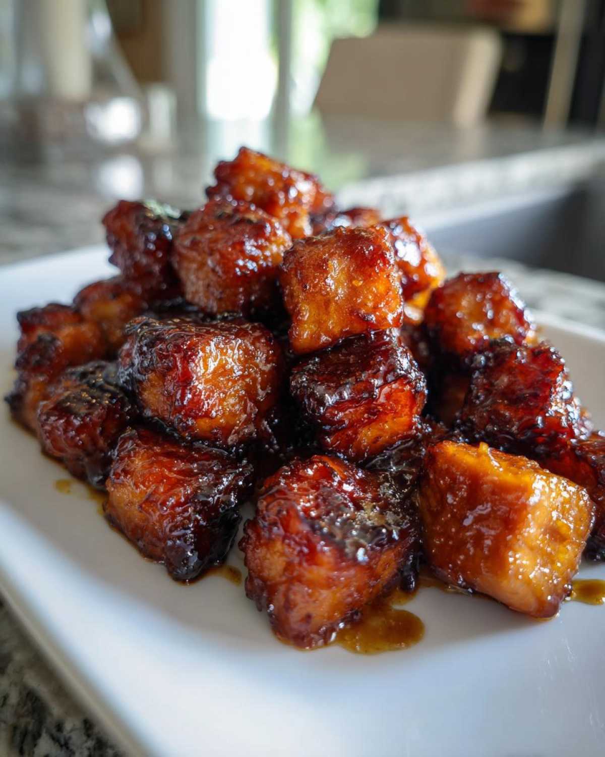 Honey Garlic Salmon Bites with Caramelized Edges - Other 2