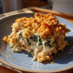 Cheesy Chicken and Spinach Bake Comfort Meal - Tasty