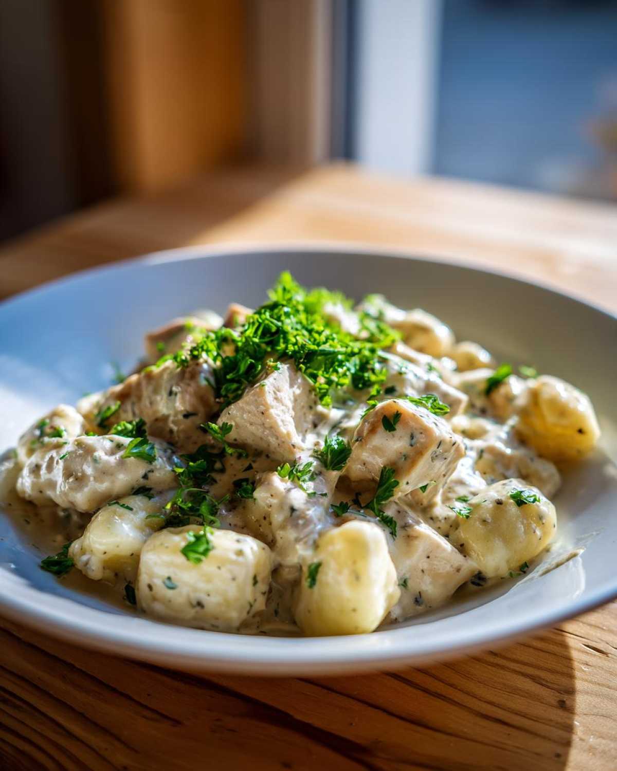 Creamy Chicken Gnocchi with Garlic Sauce - Other 1