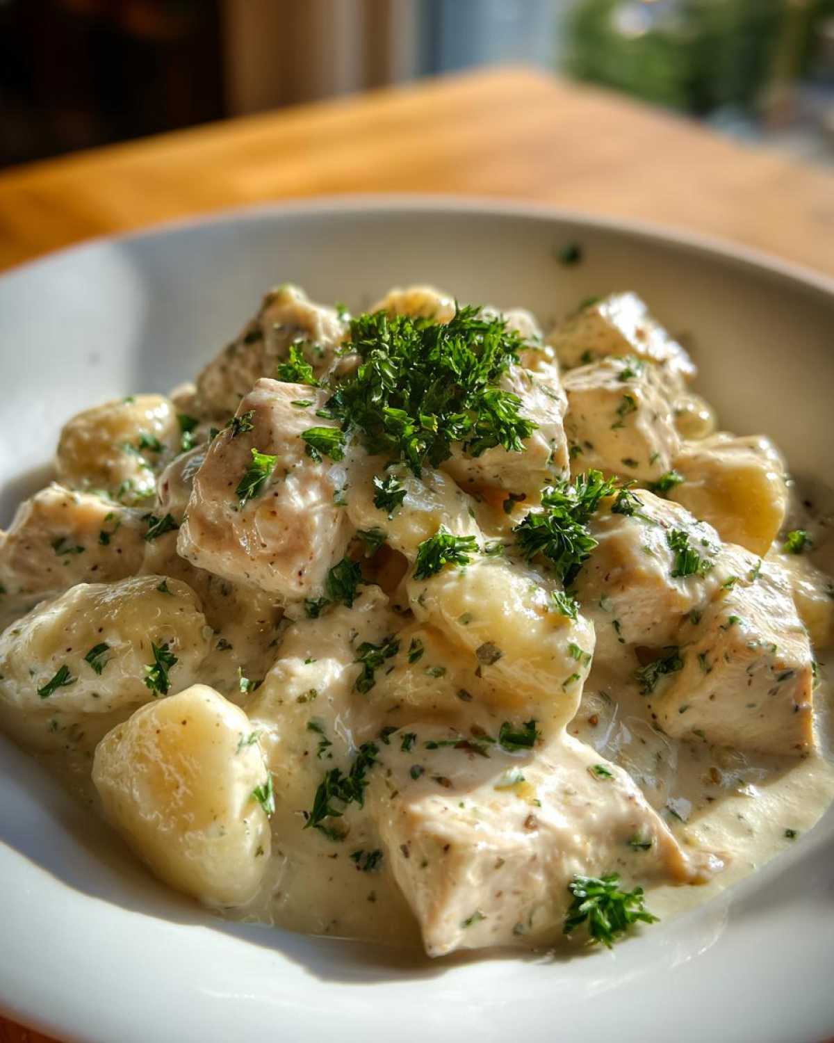 Creamy Chicken Gnocchi with Garlic Sauce - Other 2