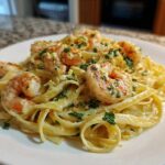Creamy Lemon Shrimp Pasta Fresh Flavor - Featured