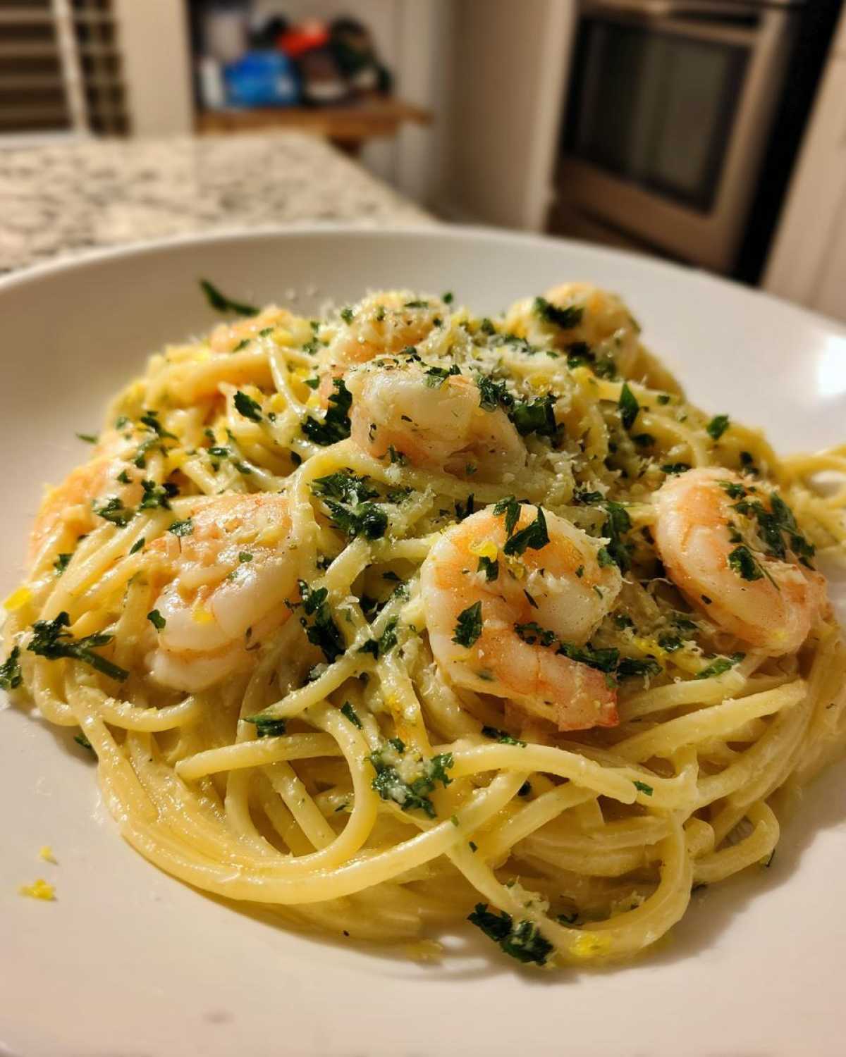 Creamy Lemon Shrimp Pasta Fresh Flavor - Other 1