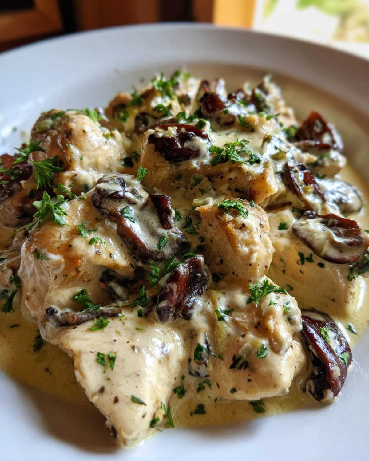 Creamy Mushroom Alfredo Chicken Skillet - Other 1