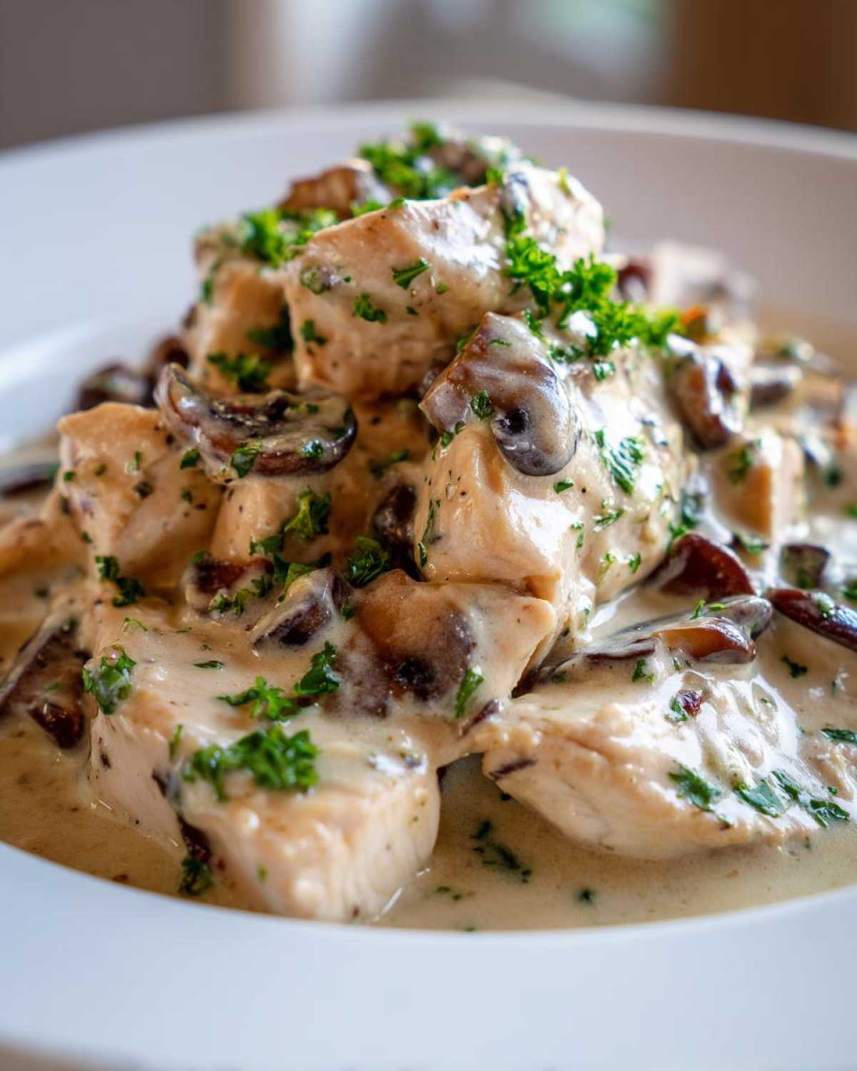 Creamy Mushroom Alfredo Chicken Skillet - Other 2