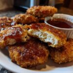 Crispy Chicken Nuggets with Honey Dip - Featured