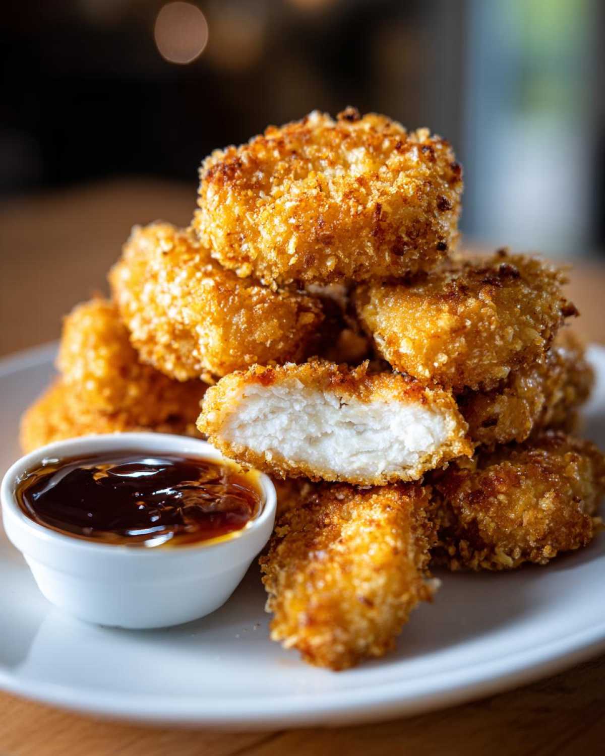 Crispy Chicken Nuggets with Honey Dip - Other 2