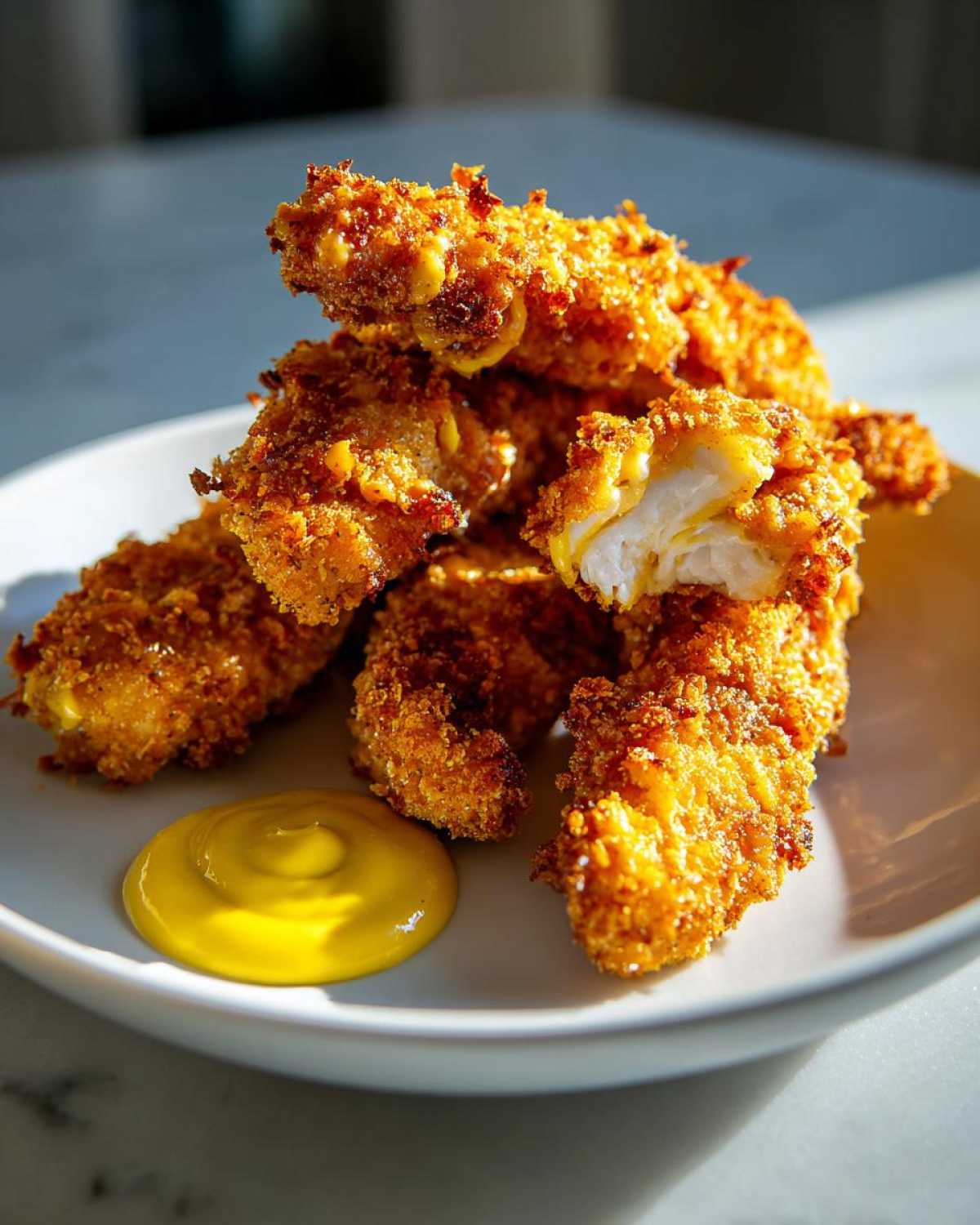 Crispy Chicken Tenders with Honey Mustard - Other 2