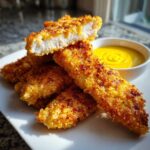 Crispy Chicken Tenders with Honey Mustard - Tasty