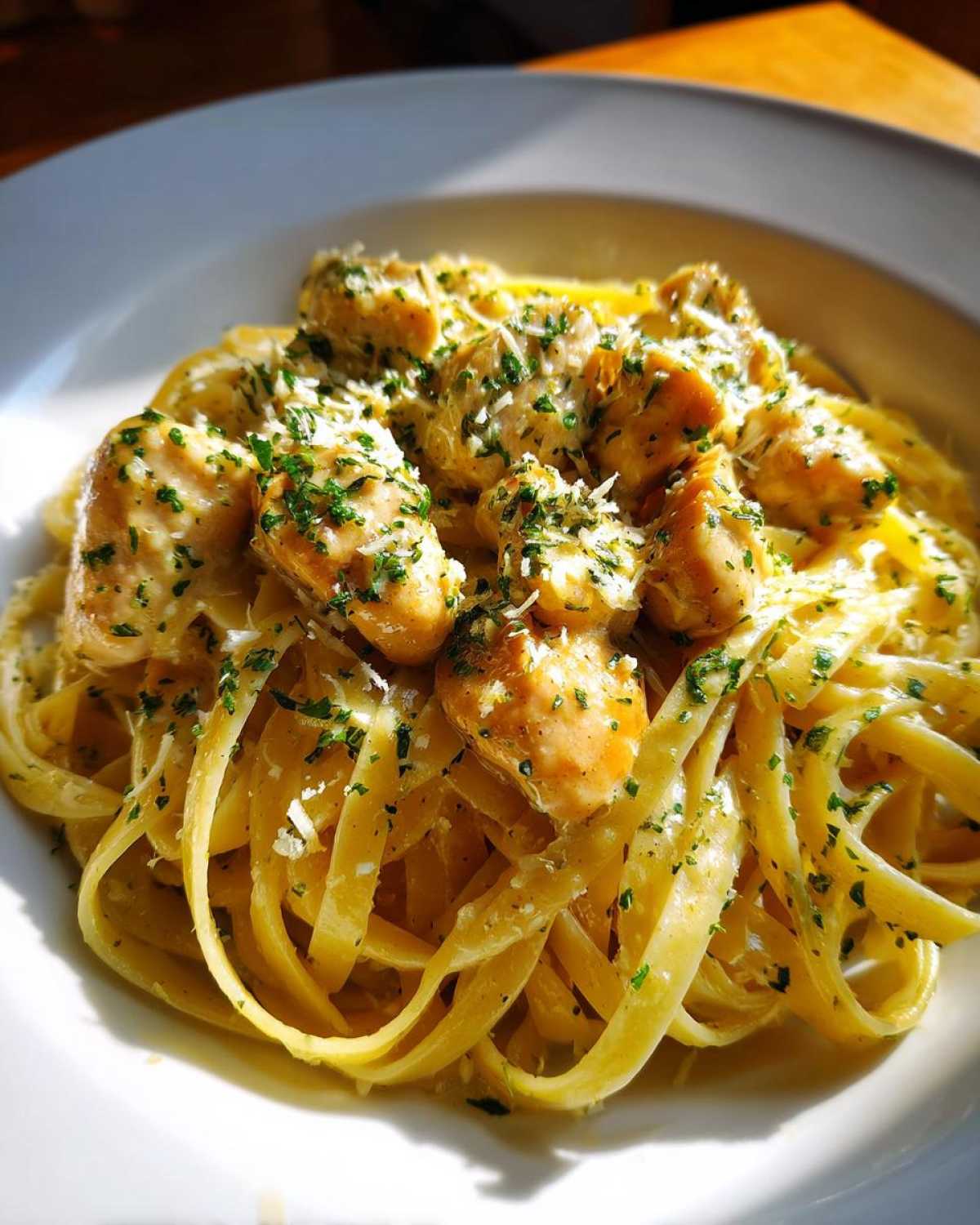 Garlic Butter Chicken Pasta with Parmesan - Other 2