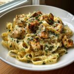 Garlic Butter Chicken Pasta with Parmesan - Tasty