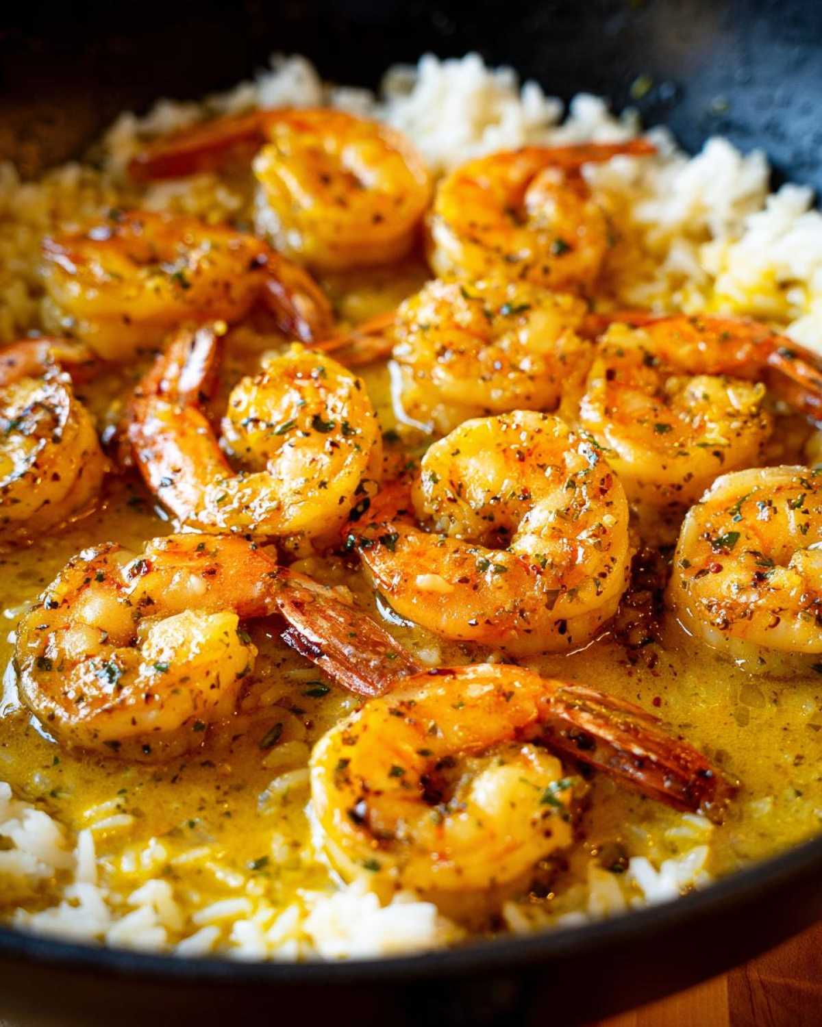 Garlic Butter Shrimp with Rice Skillet - Other 1