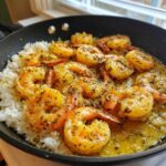 Garlic Butter Shrimp with Rice Skillet - Tasty