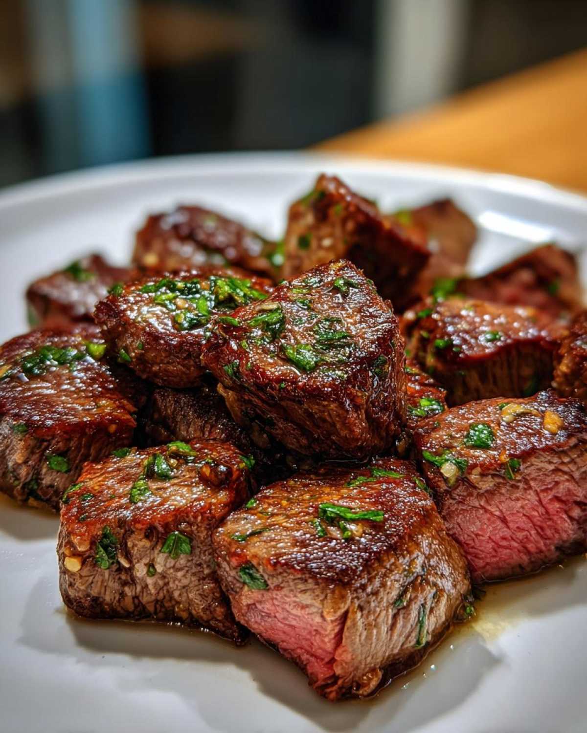 Garlic Butter Steak Bites with Juicy Center - Other 1