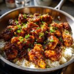 Honey Garlic Chicken Skillet with Rice - Tasty