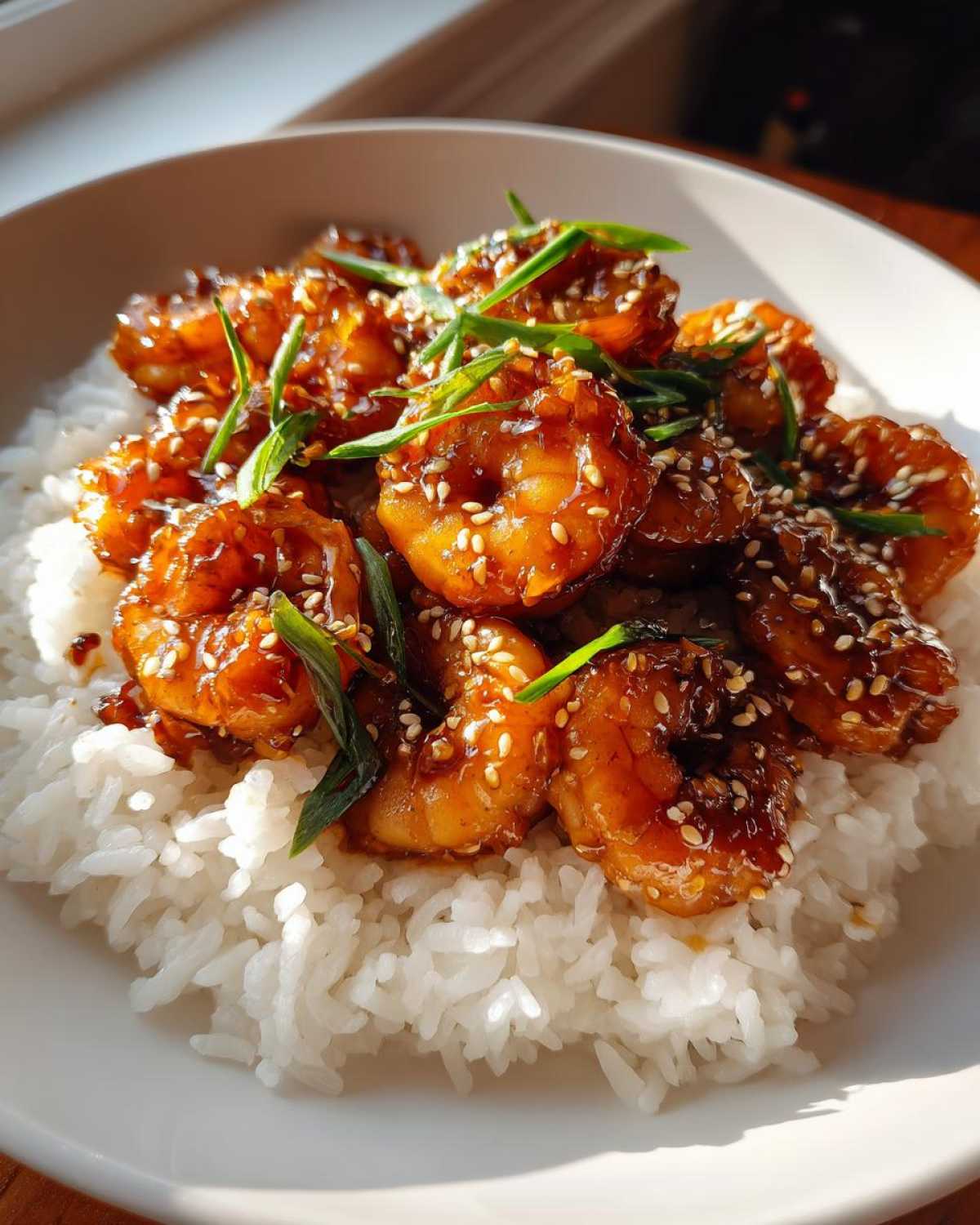 Honey Soy Shrimp Bowl with Rice - Other 1