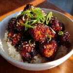 Sticky BBQ Chicken Bowl with Rice - Tasty