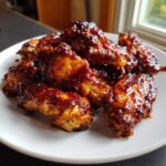 Sticky BBQ Chicken Wings Crispy Oven Style - Tasty