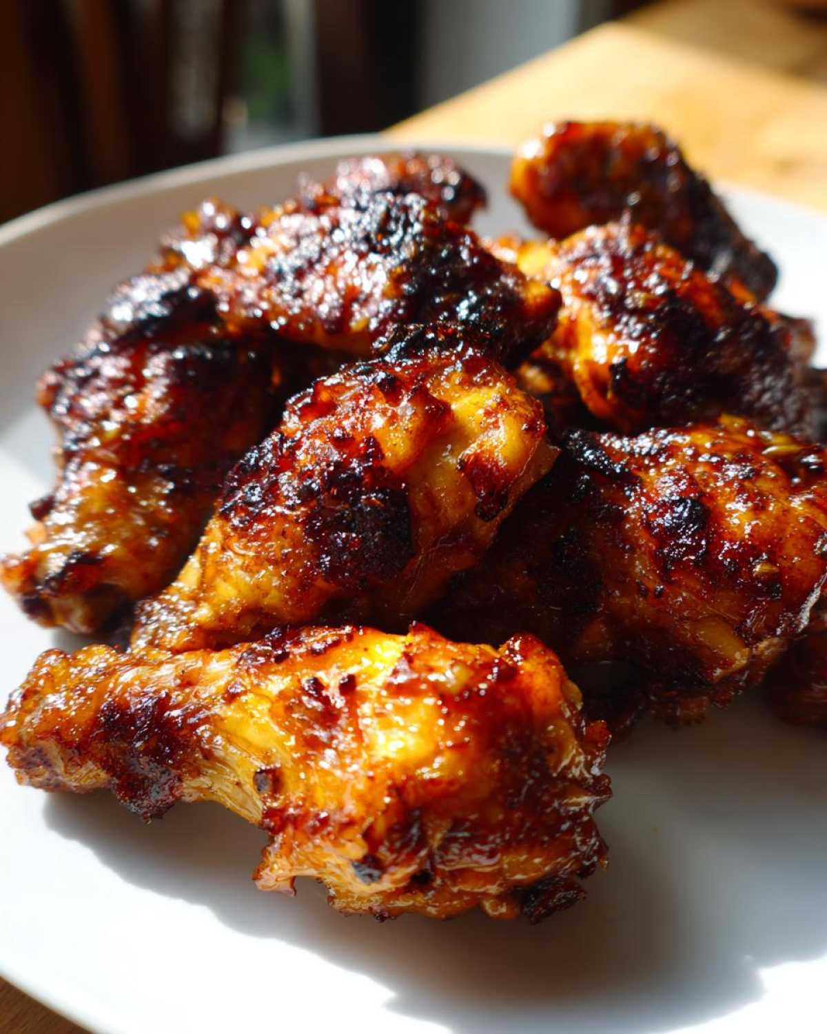 Sticky Honey Garlic Chicken Drumsticks Crispy - Other 1