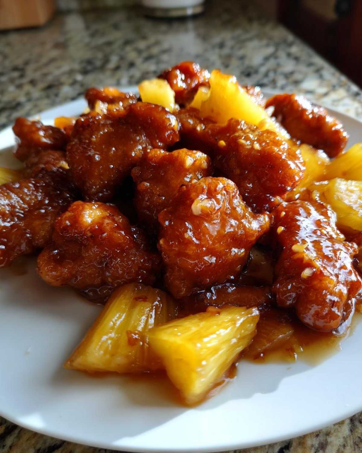 Sticky Pineapple Chicken with Sweet Glaze - Other 1