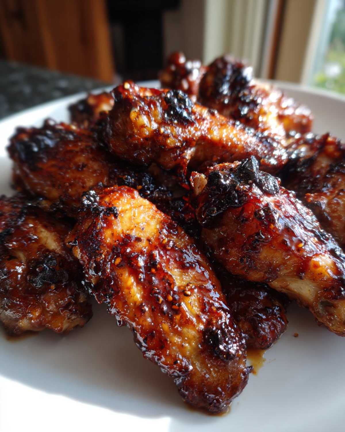 Sticky Teriyaki Chicken Wings Oven Baked - Other 2